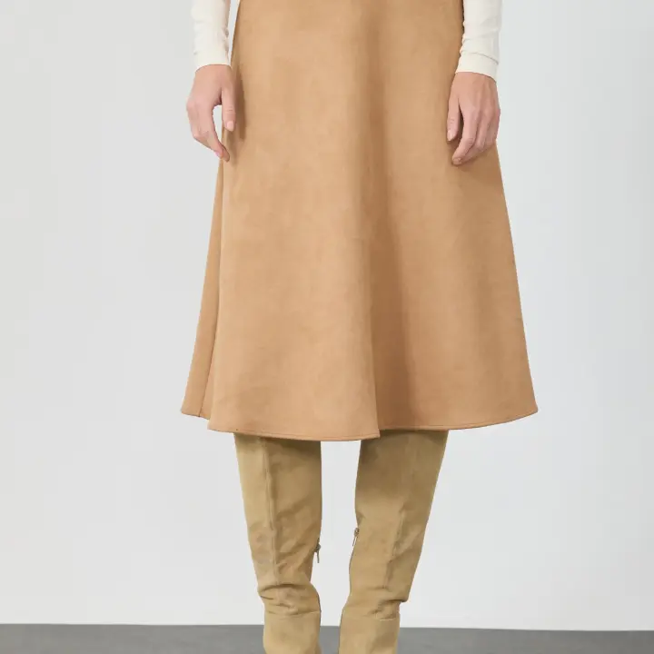 "Simply Suede" A-Line Skirt