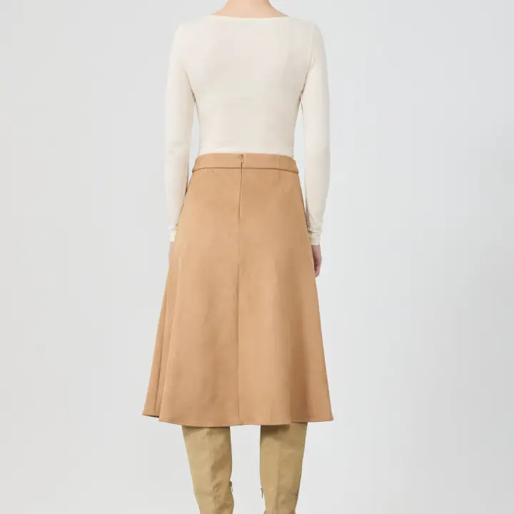 "Simply Suede" A-Line Skirt